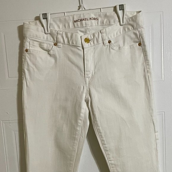 Michael Kors White Skinny Jeans - Picture 2 of 8